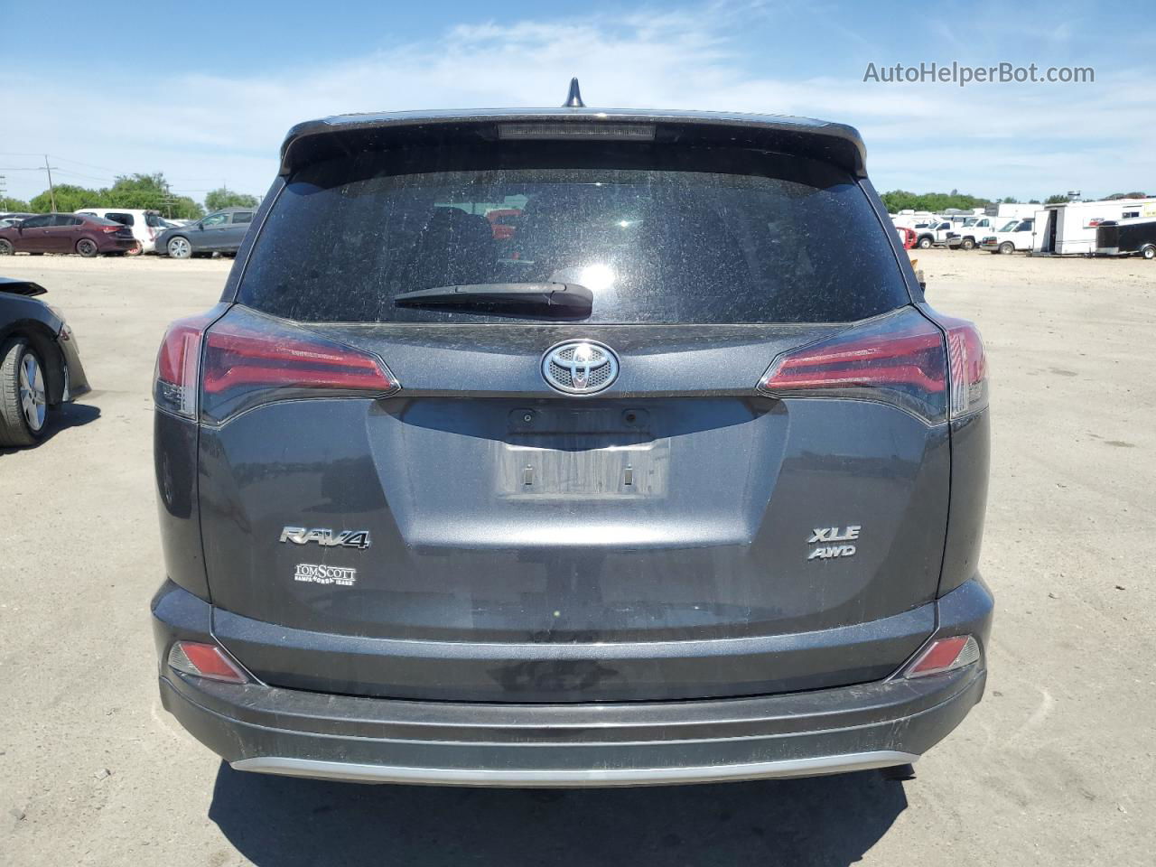 2018 Toyota Rav4 Adventure Charcoal vin: 2T3RFREV2JW704373