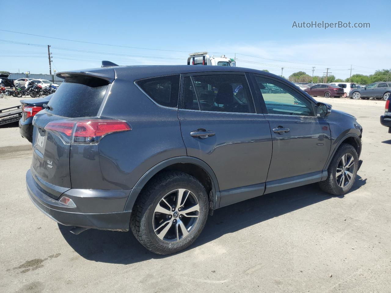 2018 Toyota Rav4 Adventure Charcoal vin: 2T3RFREV2JW704373