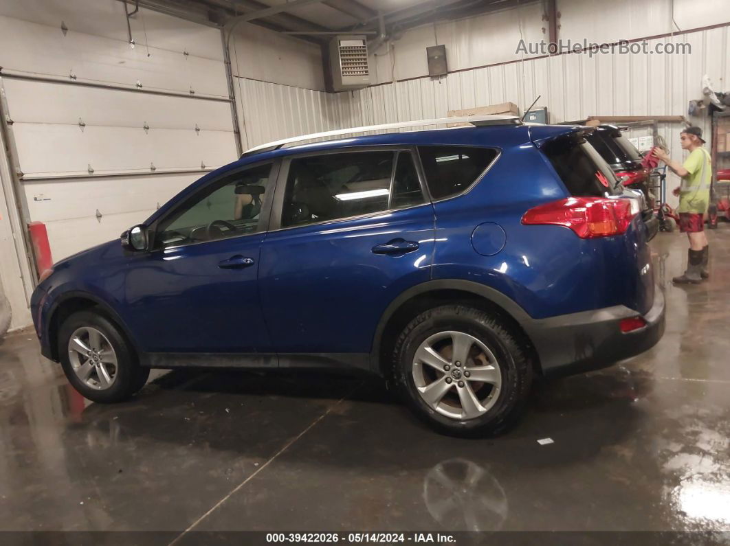 2015 Toyota Rav4 Xle Blue vin: 2T3RFREV3FW238573