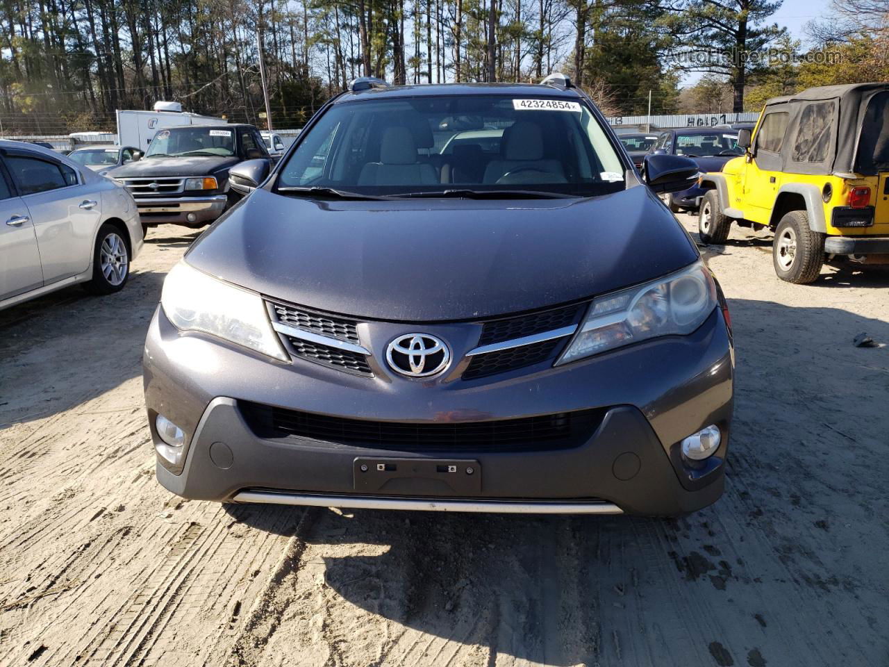 2015 Toyota Rav4 Xle Gray vin: 2T3RFREV3FW265370