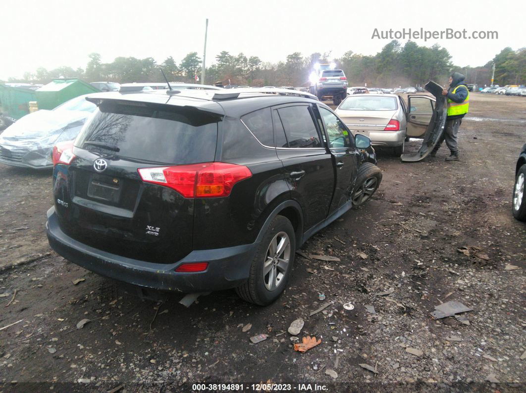 2015 Toyota Rav4 Xle Black vin: 2T3RFREV4FW281660