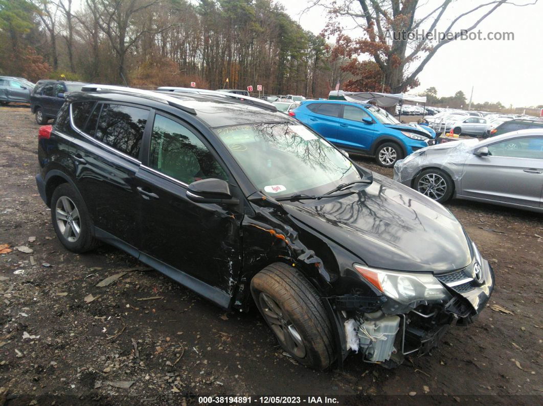 2015 Toyota Rav4 Xle Black vin: 2T3RFREV4FW281660