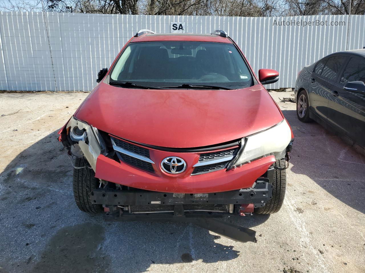 2015 Toyota Rav4 Xle Red vin: 2T3RFREV4FW293243