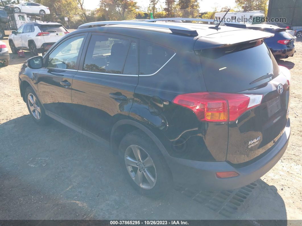 2015 Toyota Rav4 Xle Черный vin: 2T3RFREV4FW311563