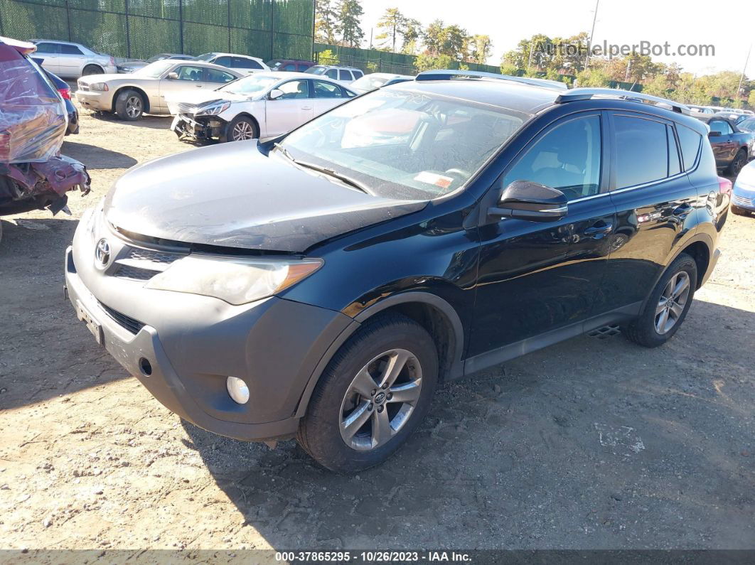 2015 Toyota Rav4 Xle Black vin: 2T3RFREV4FW311563