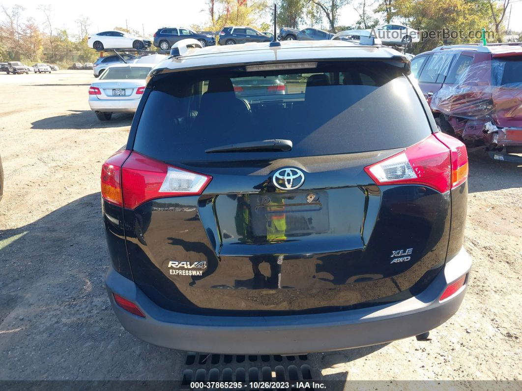 2015 Toyota Rav4 Xle Черный vin: 2T3RFREV4FW311563