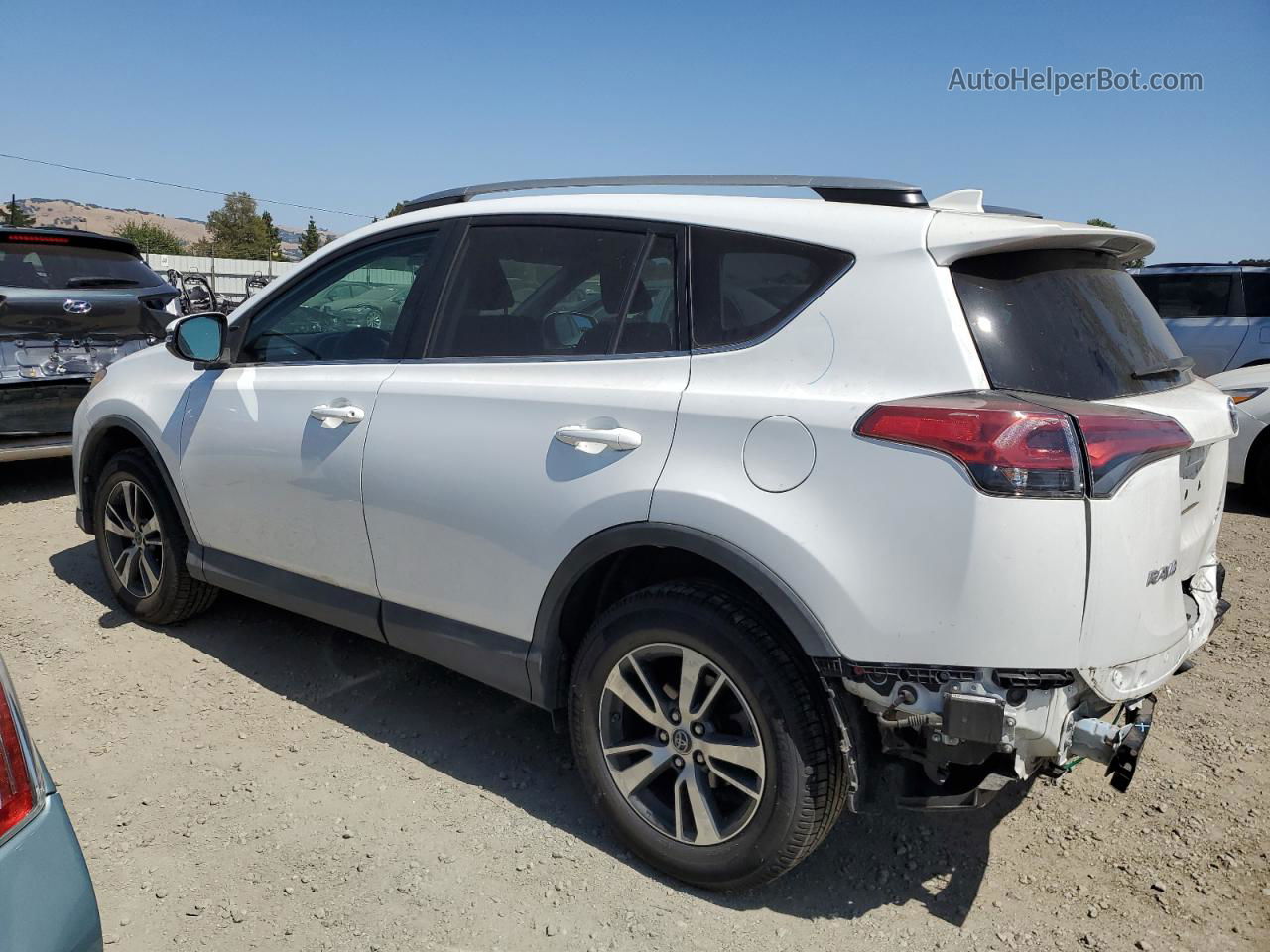 2018 Toyota Rav4 Adventure White vin: 2T3RFREV4JW713835