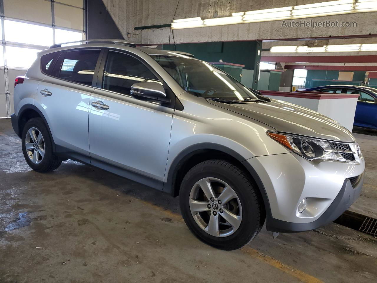 2015 Toyota Rav4 Xle Silver vin: 2T3RFREV5FW315377