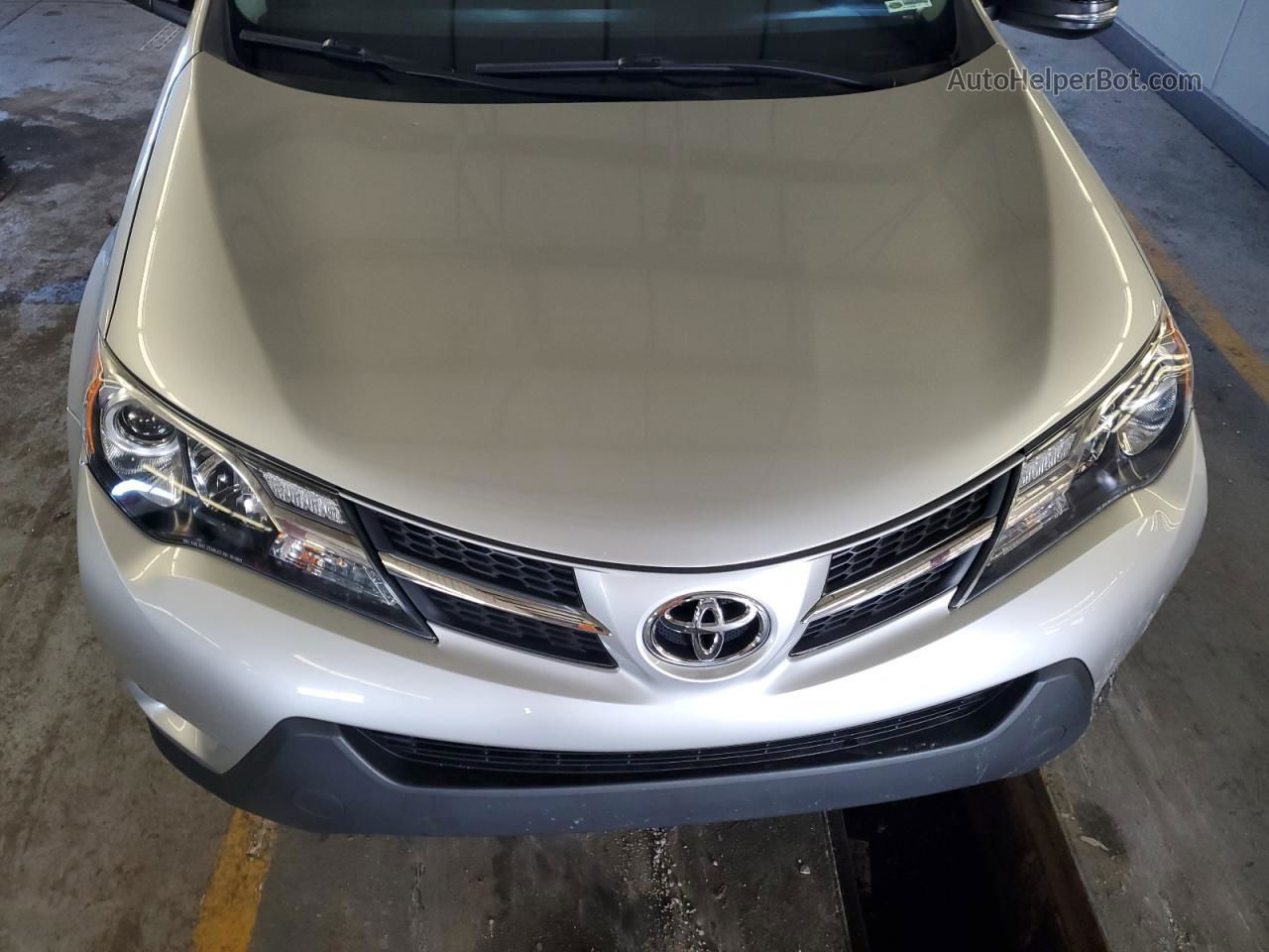 2015 Toyota Rav4 Xle Silver vin: 2T3RFREV5FW315377