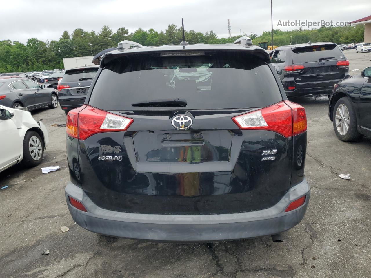 2015 Toyota Rav4 Xle Black vin: 2T3RFREV5FW335452