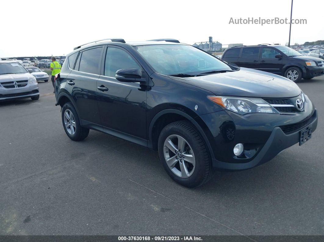 2015 Toyota Rav4 Xle Black vin: 2T3RFREV5FW343485