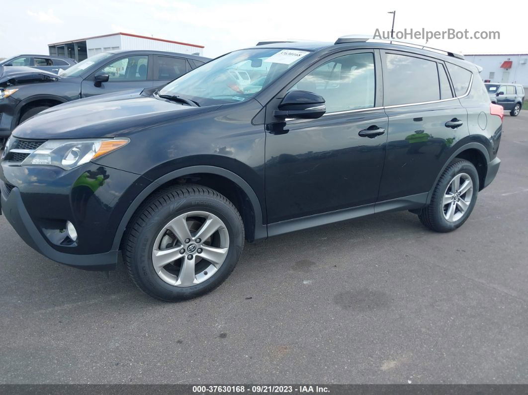 2015 Toyota Rav4 Xle Черный vin: 2T3RFREV5FW343485