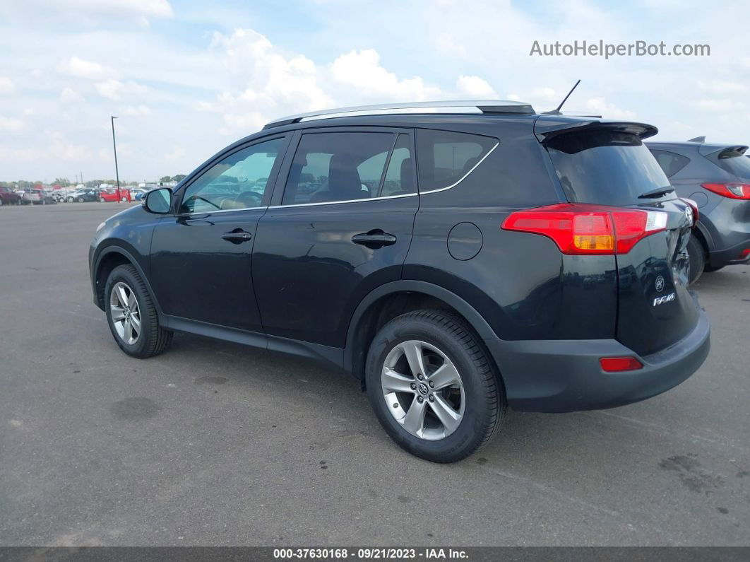 2015 Toyota Rav4 Xle Black vin: 2T3RFREV5FW343485