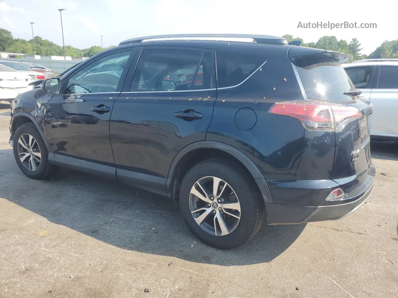 2017 Toyota Rav4 Xle Blue vin: 2T3RFREV5HW571005