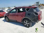 2018 Toyota Rav4 Adventure Burgundy vin: 2T3RFREV5JW707266