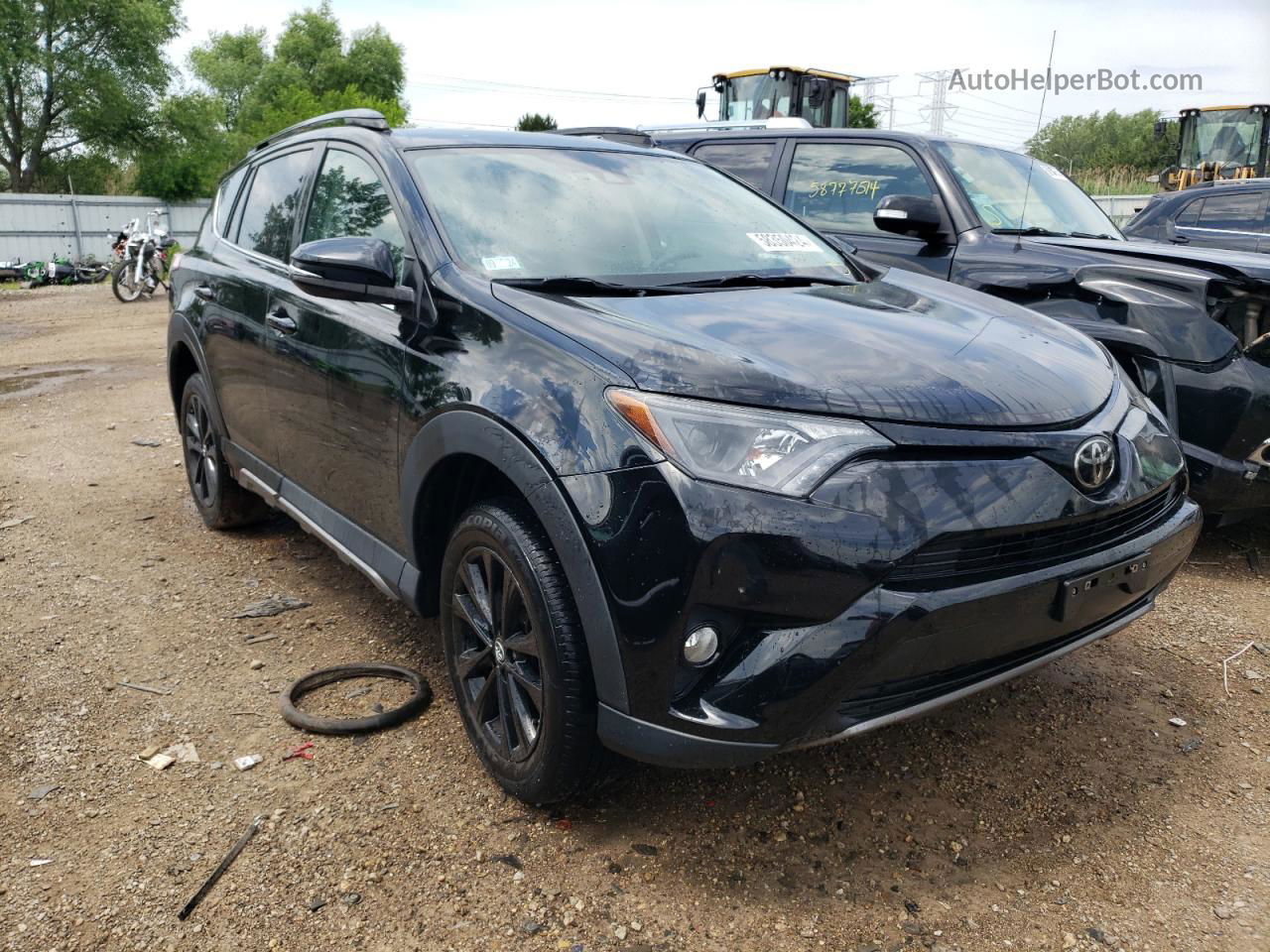 2018 Toyota Rav4 Adventure Black vin: 2T3RFREV5JW748965