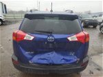 2015 Toyota Rav4 Xle Синий vin: 2T3RFREV6FW270384