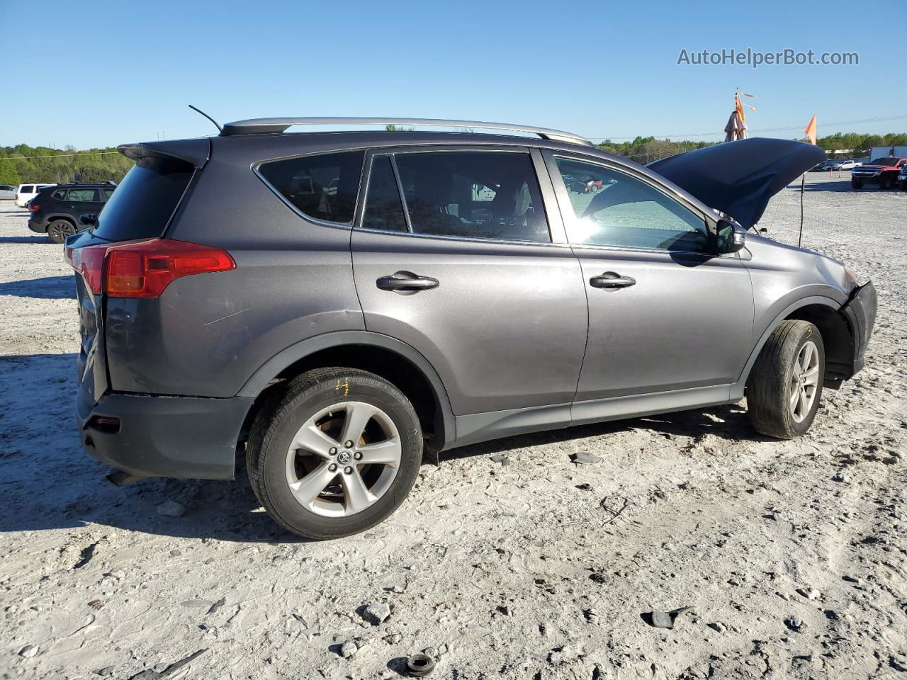 2015 Toyota Rav4 Xle Charcoal vin: 2T3RFREV6FW386040