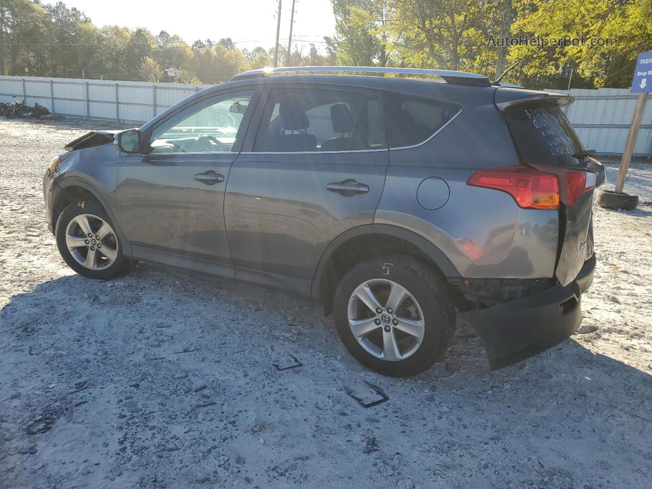 2015 Toyota Rav4 Xle Charcoal vin: 2T3RFREV6FW386040