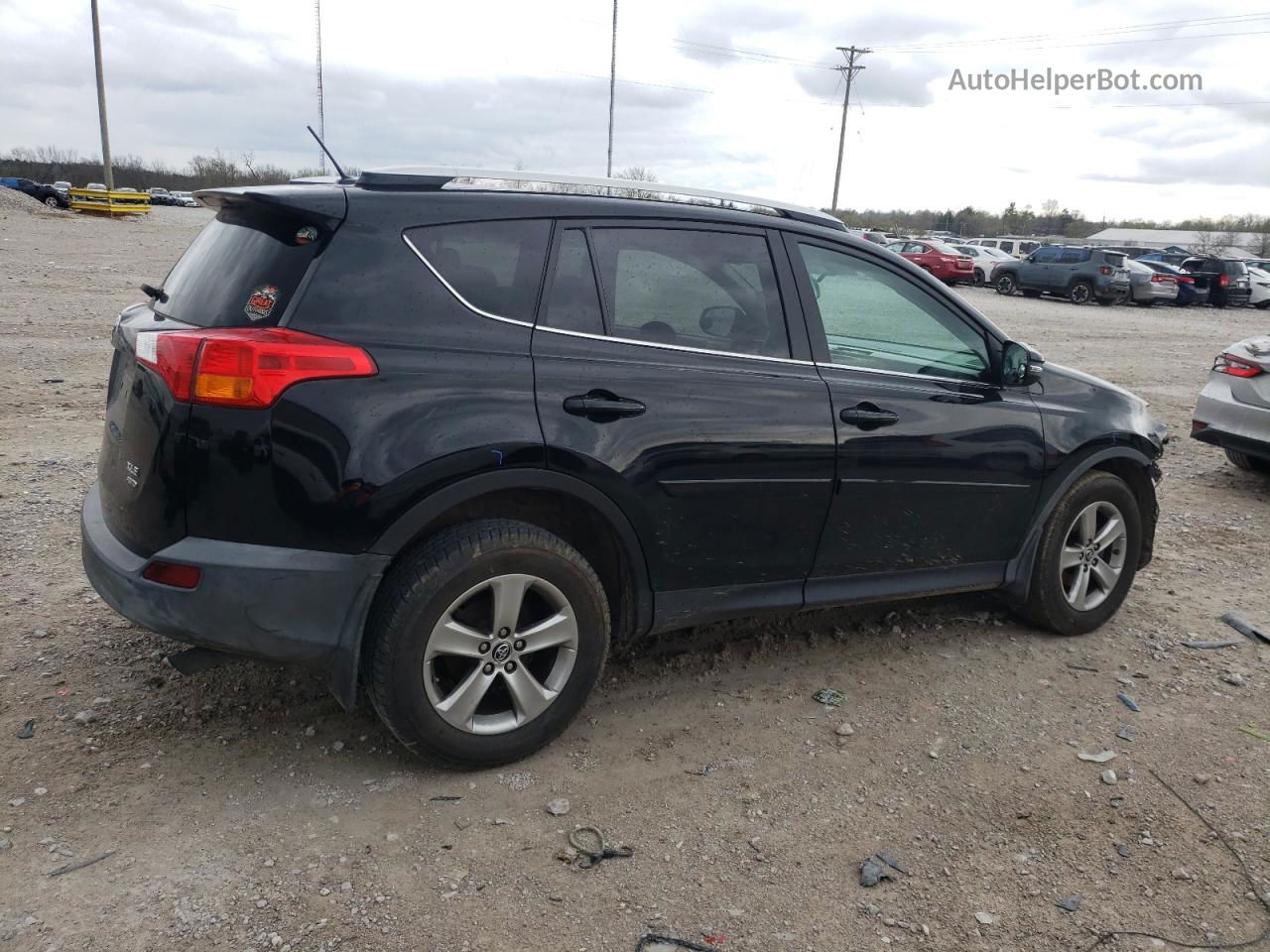 2015 Toyota Rav4 Xle Черный vin: 2T3RFREV7FW383213