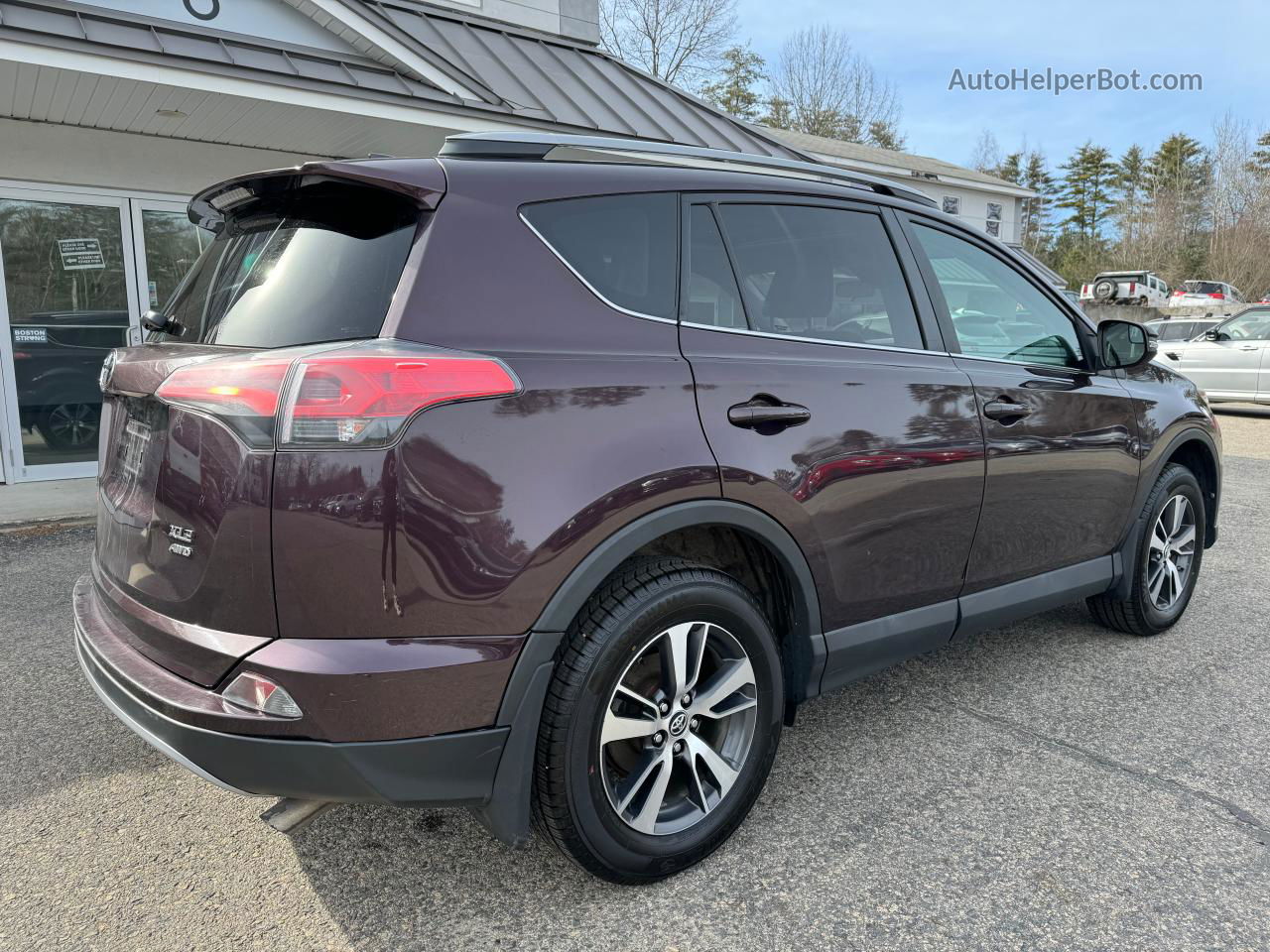 2017 Toyota Rav4 Xle Purple vin: 2T3RFREV7HW625386