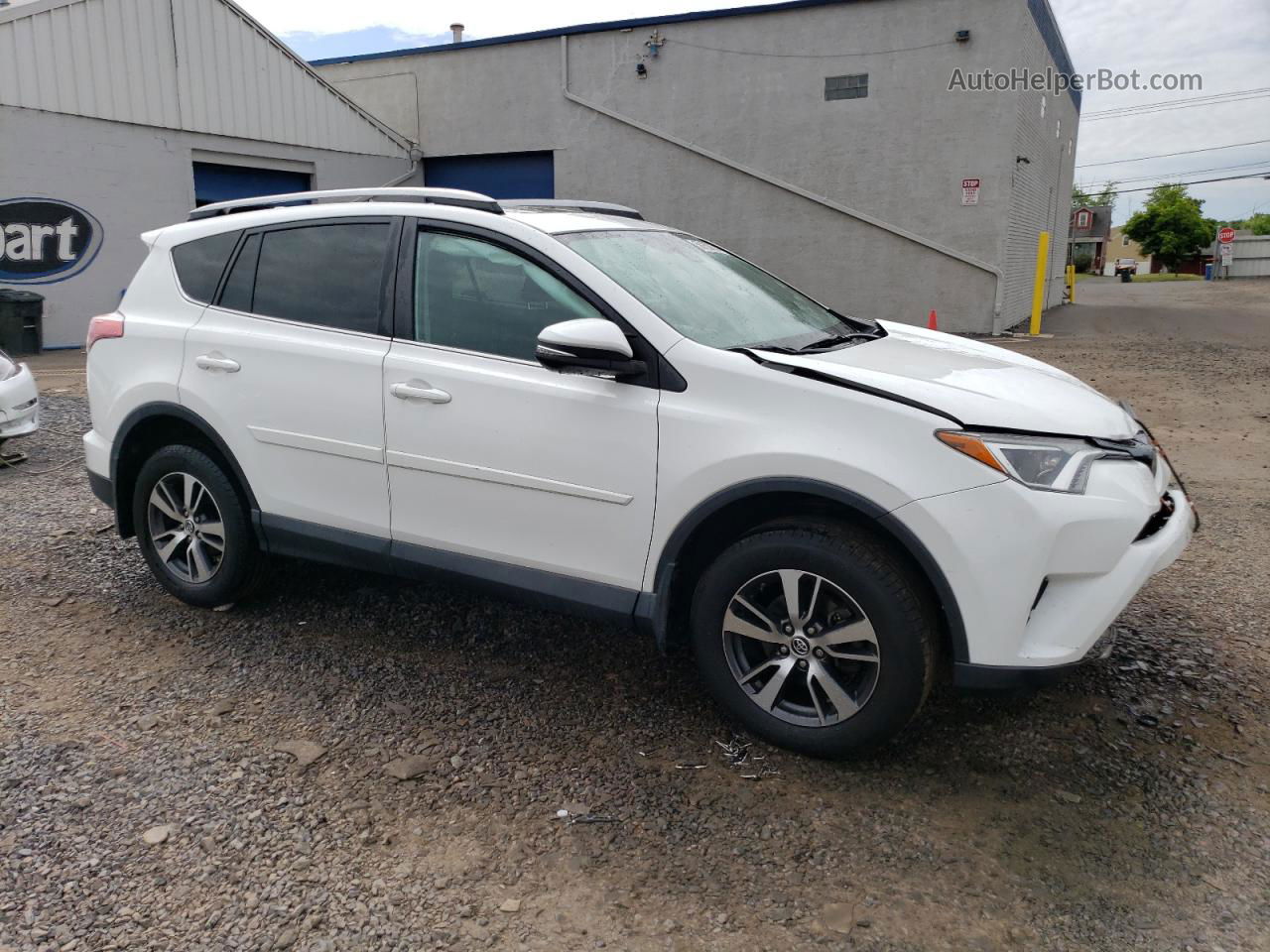 2018 Toyota Rav4 Adventure White vin: 2T3RFREV7JW736185