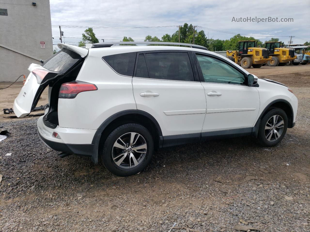 2018 Toyota Rav4 Adventure White vin: 2T3RFREV7JW736185