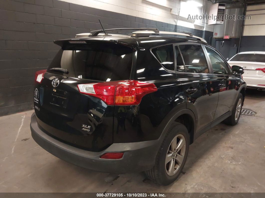 2015 Toyota Rav4 Xle Black vin: 2T3RFREV8FW254848