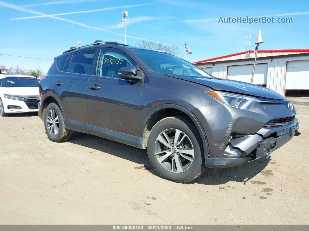 2016 Toyota Rav4 Xle Серый vin: 2T3RFREV9GW475361