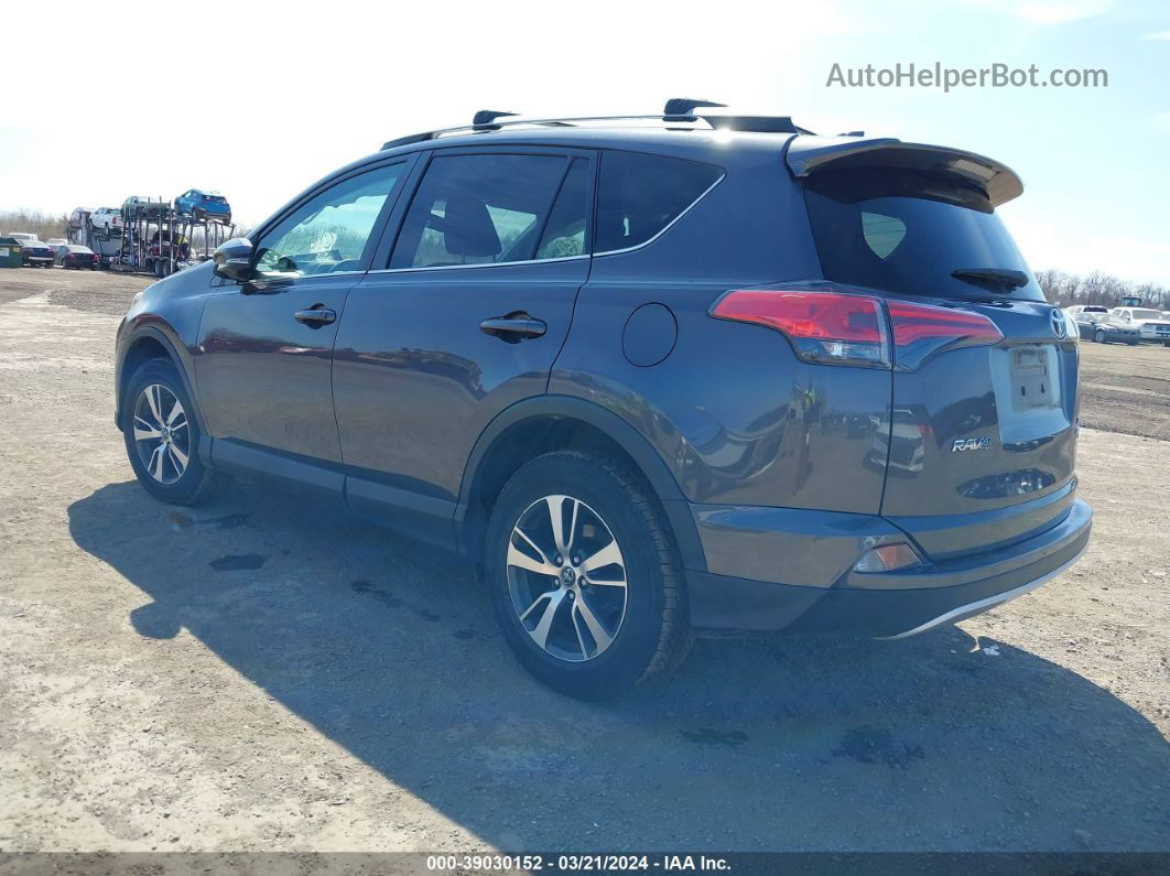 2016 Toyota Rav4 Xle Серый vin: 2T3RFREV9GW475361