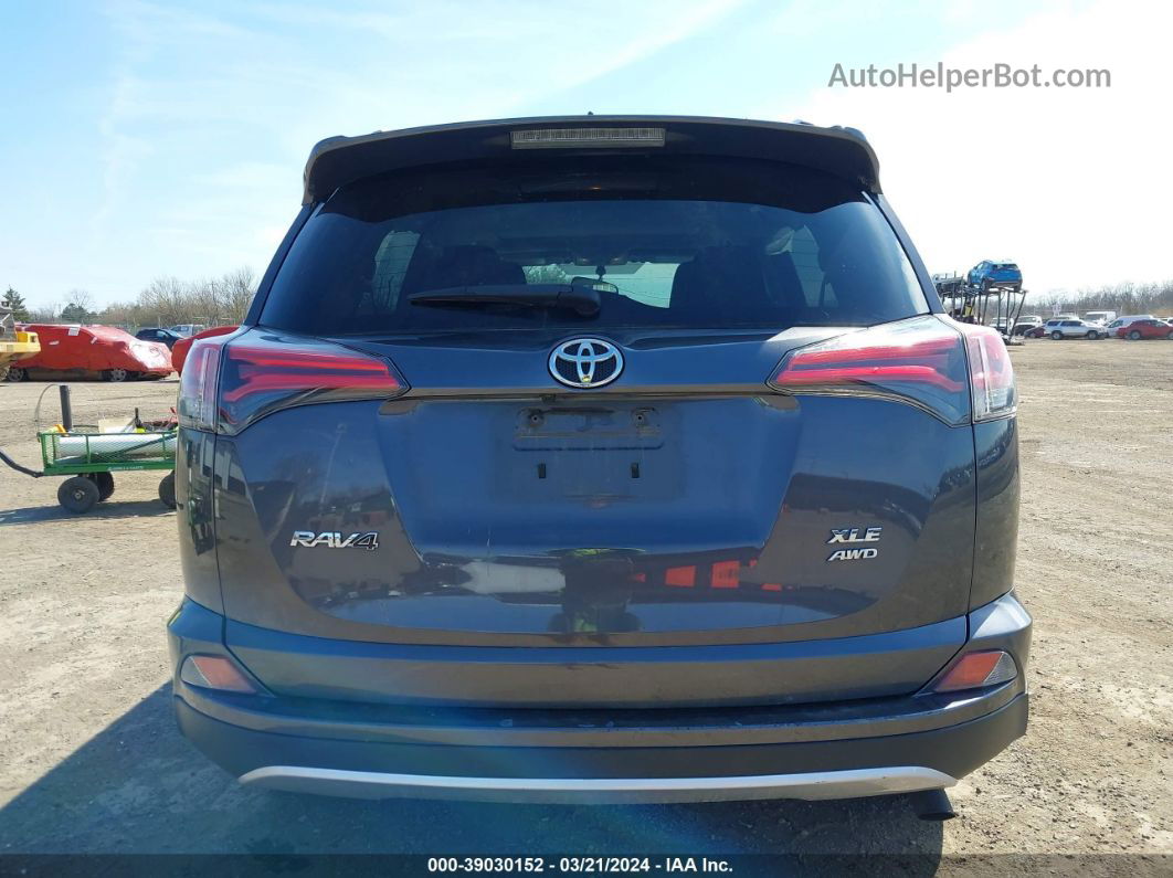 2016 Toyota Rav4 Xle Gray vin: 2T3RFREV9GW475361