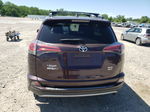 2017 Toyota Rav4 Xle Burgundy vin: 2T3RFREV9HW570763