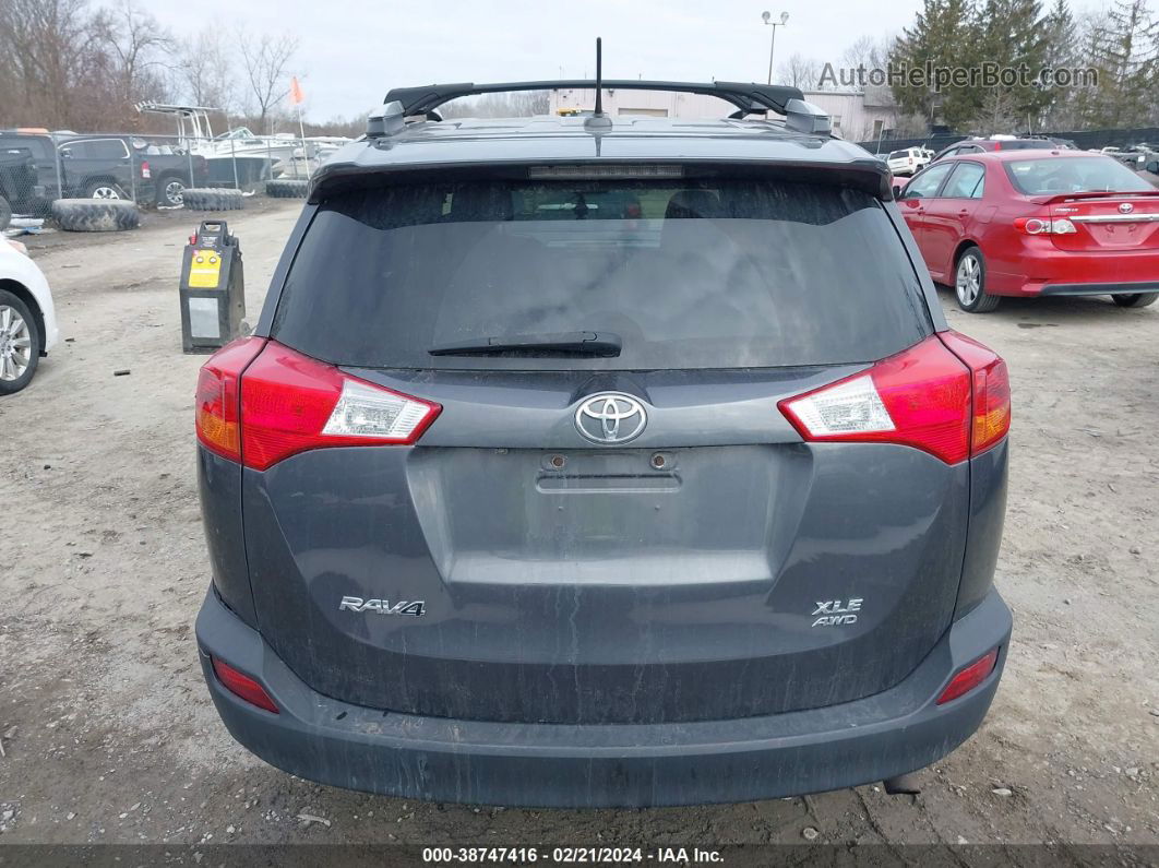 2015 Toyota Rav4 Xle Gray vin: 2T3RFREVXFW317318