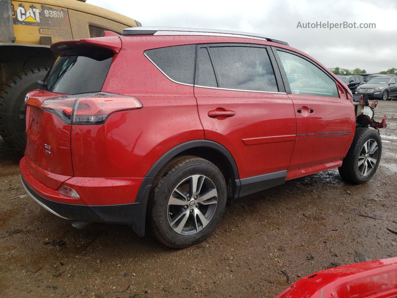 2016 Toyota Rav4 Xle Red vin: 2T3RFREVXGW492959