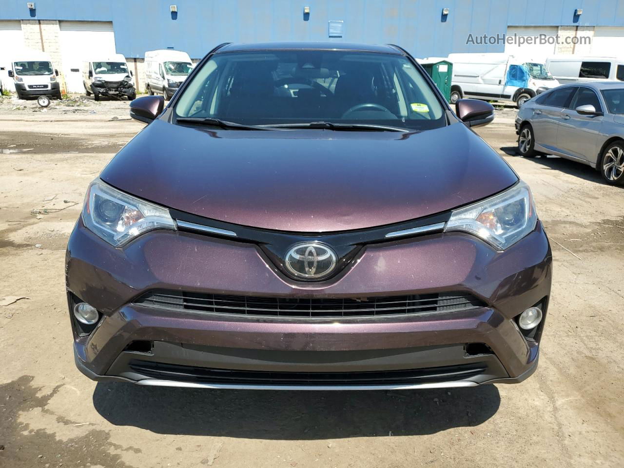 2018 Toyota Rav4 Adventure Burgundy vin: 2T3RFREVXJW797241