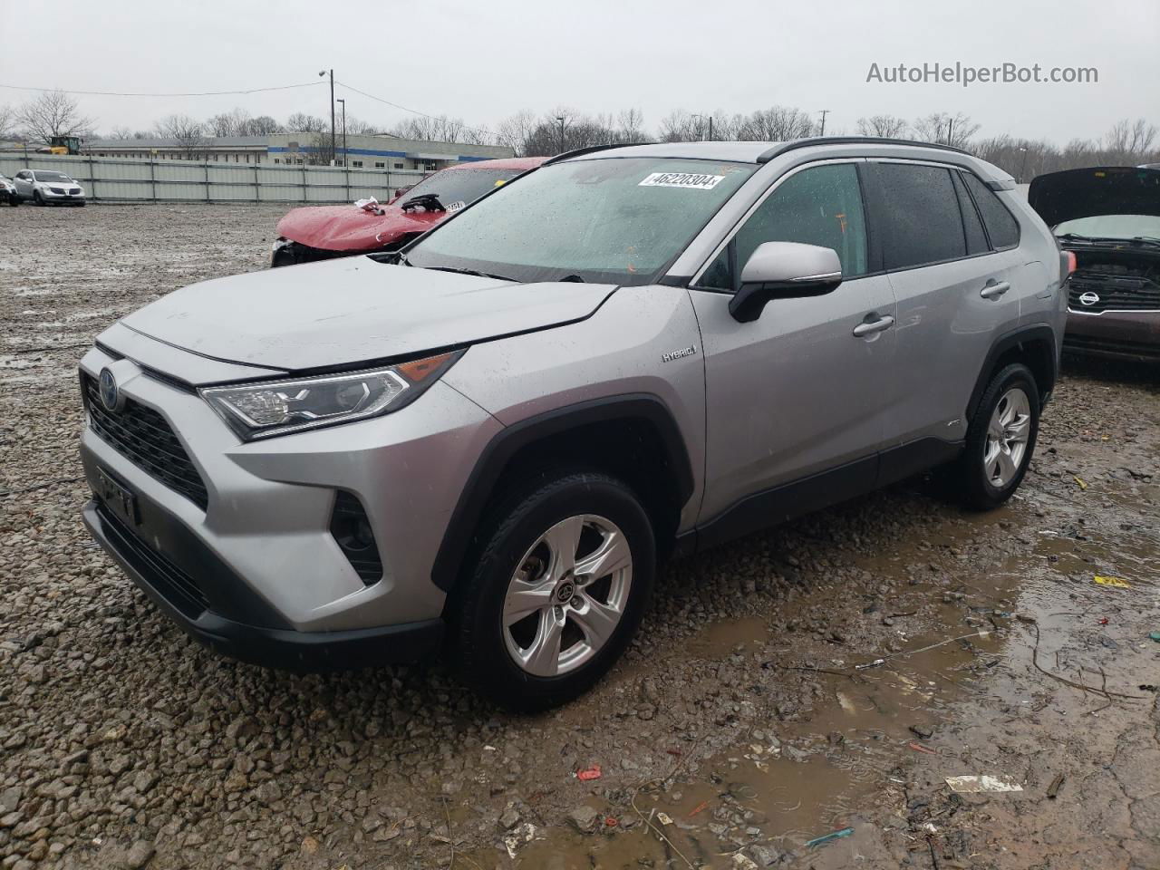 2021 Toyota Rav4 Xle Silver vin: 2T3RWRFV1MW110179