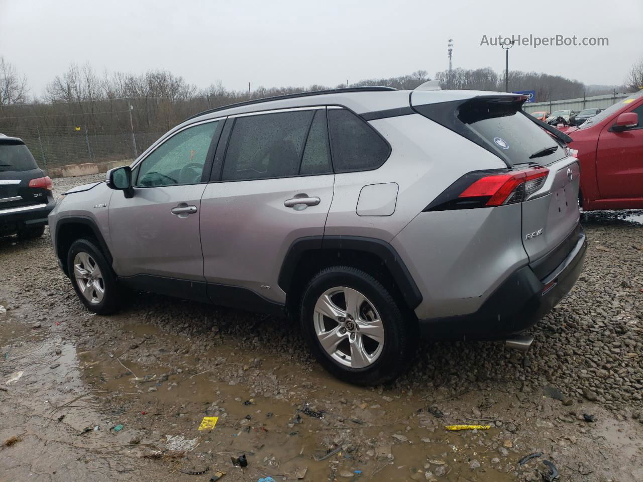 2021 Toyota Rav4 Xle Silver vin: 2T3RWRFV1MW110179