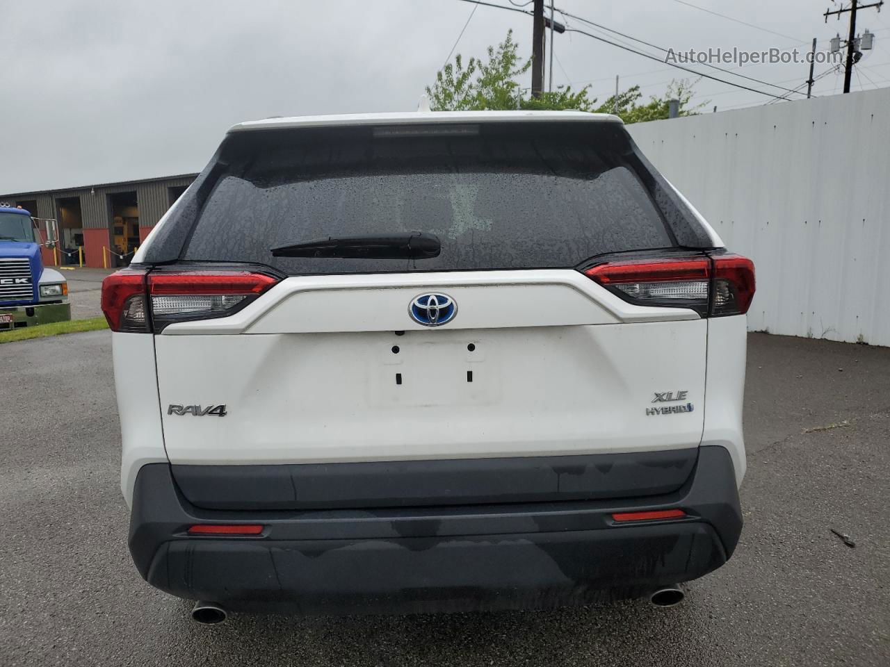 2020 Toyota Rav4 Xle White vin: 2T3RWRFV9LW078676