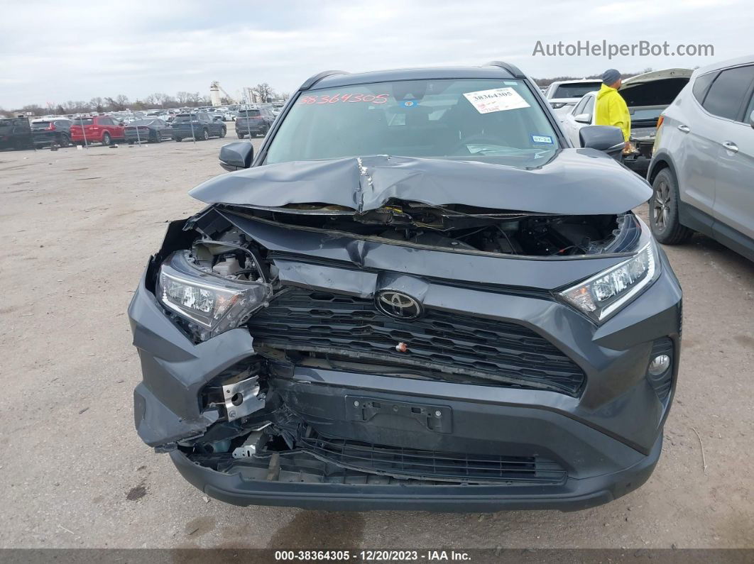 2019 Toyota Rav4 Xle Серый vin: 2T3W1RFV0KC012793