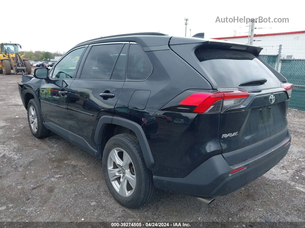 2019 Toyota Rav4 Xle Black vin: 2T3W1RFV0KW007060