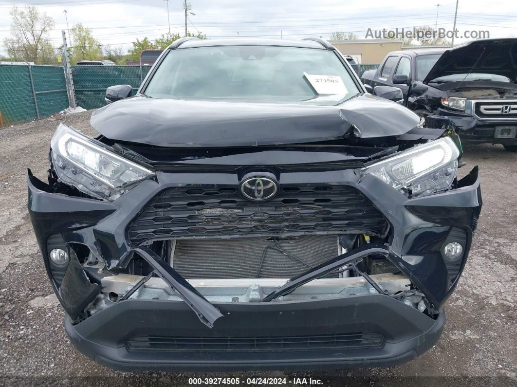 2019 Toyota Rav4 Xle Black vin: 2T3W1RFV0KW007060