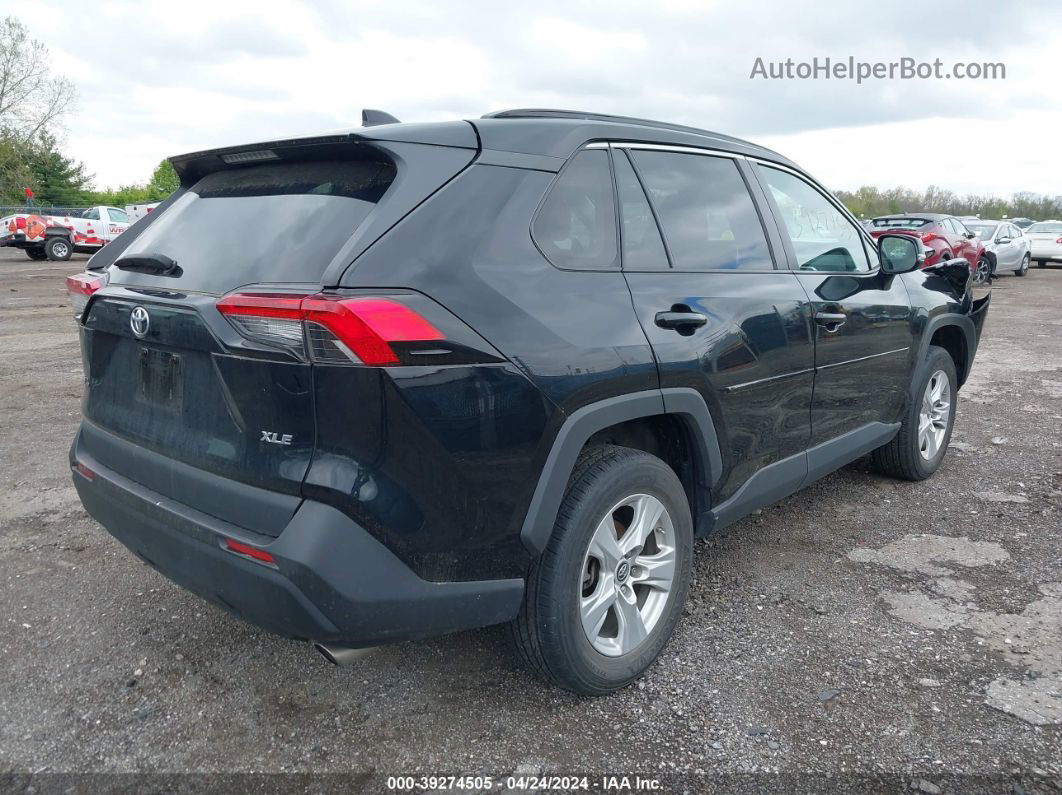 2019 Toyota Rav4 Xle Black vin: 2T3W1RFV0KW007060