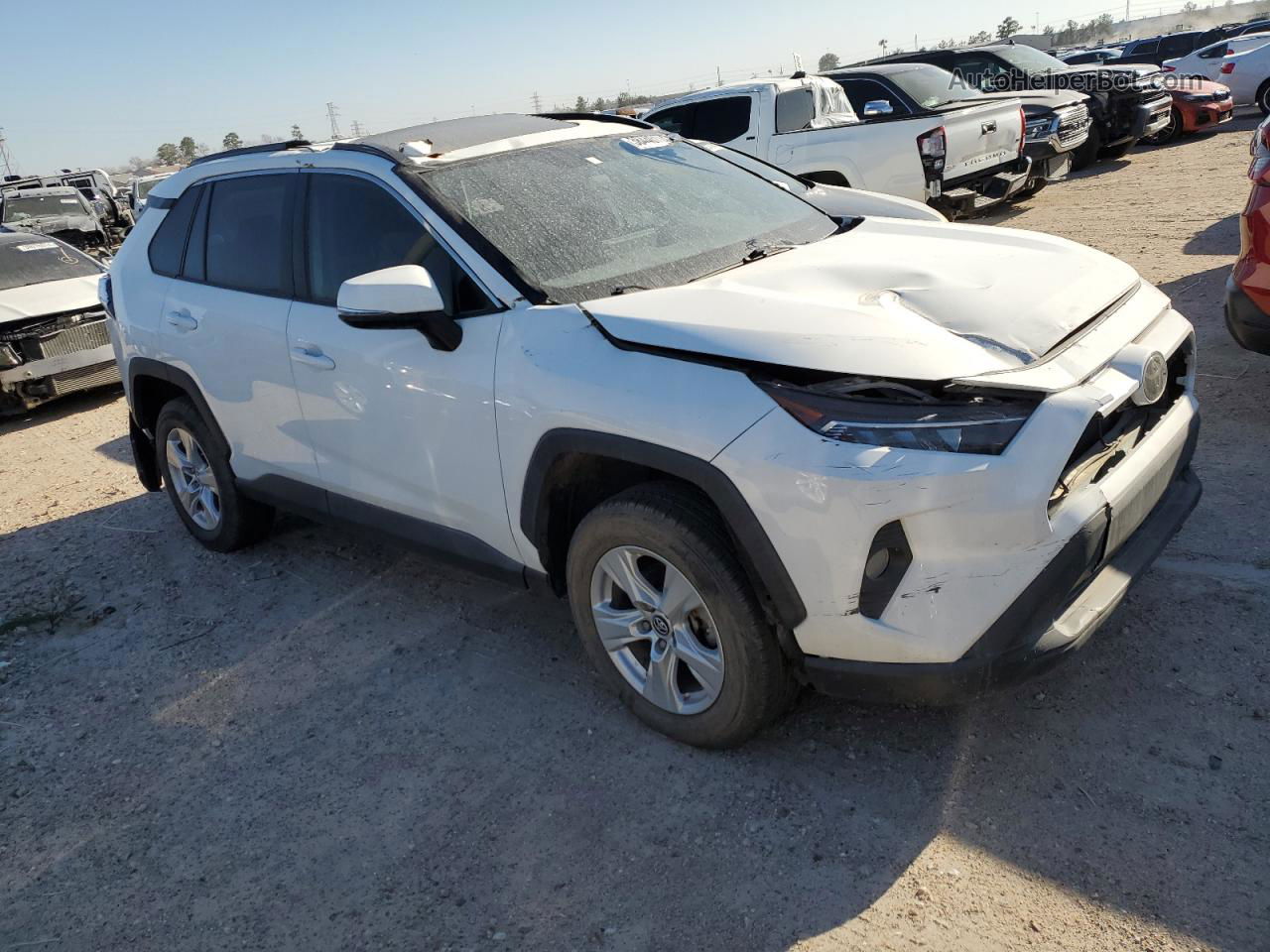 2019 Toyota Rav4 Xle White vin: 2T3W1RFV0KW031682