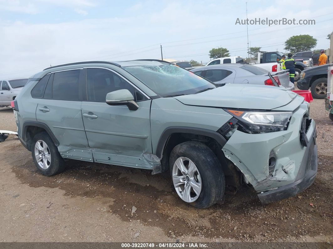 2020 Toyota Rav4 Xle Зеленый vin: 2T3W1RFV0LW098168