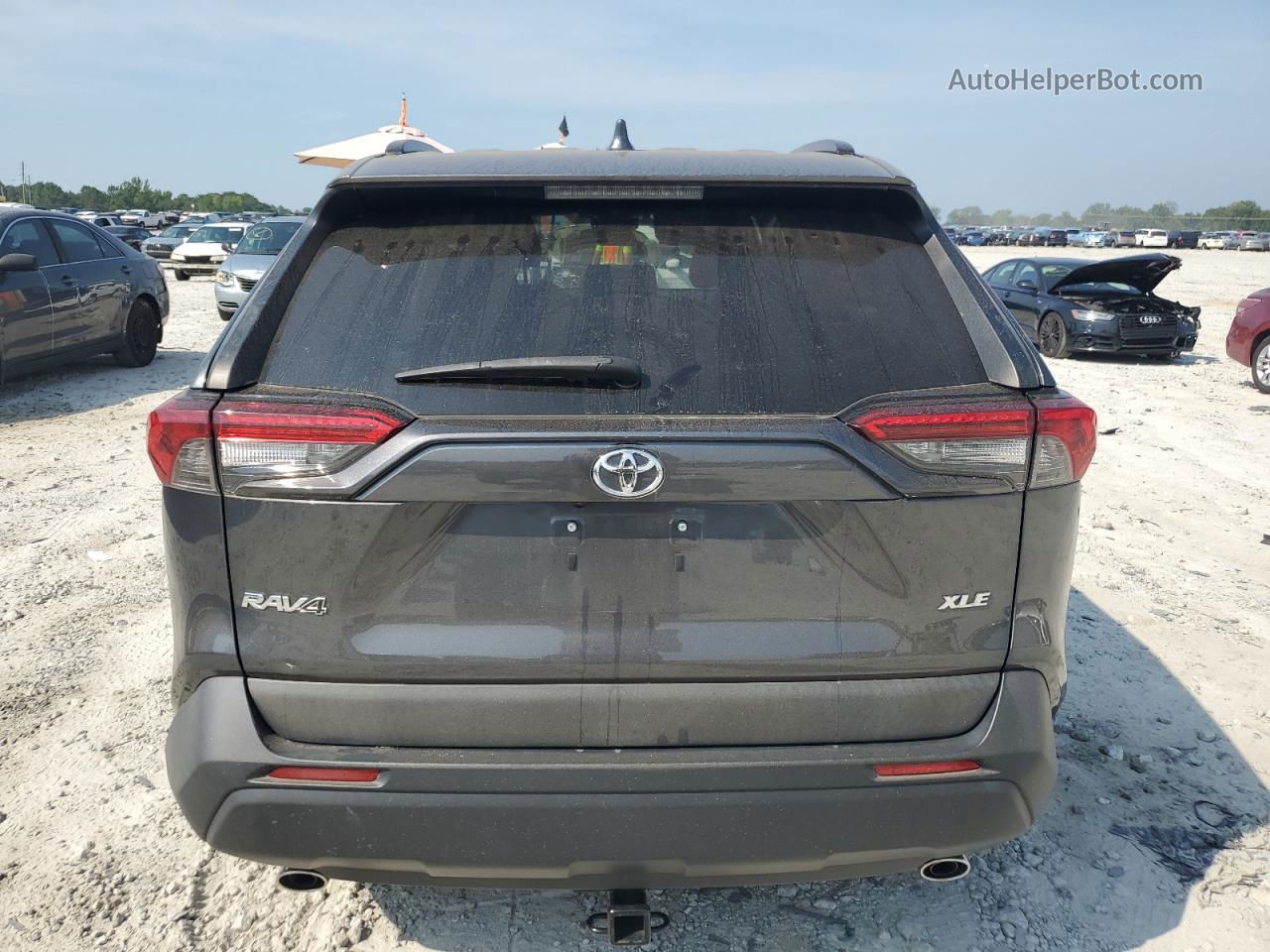 2019 Toyota Rav4 Xle Gray vin: 2T3W1RFV1KC009420