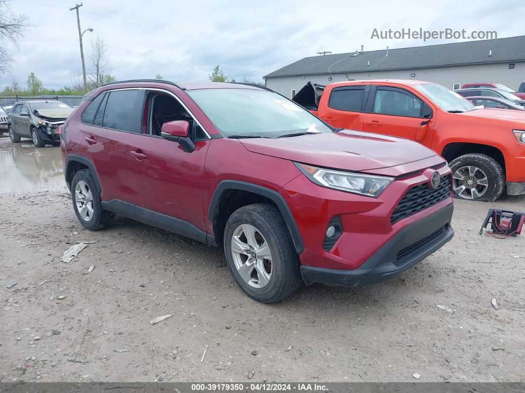 2021 Toyota Rav4 Xle Красный vin: 2T3W1RFV1MW127663