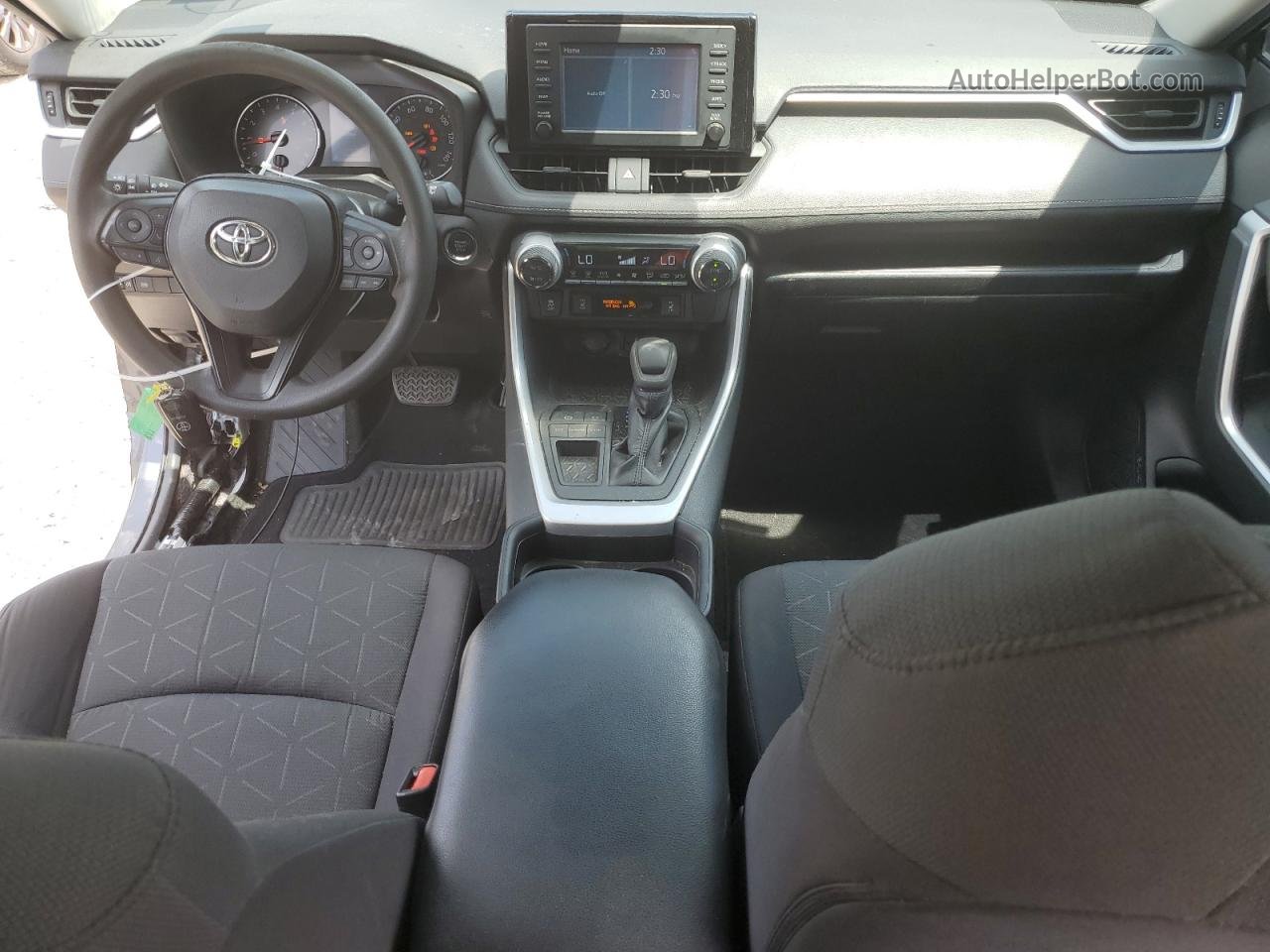 2019 Toyota Rav4 Xle Серый vin: 2T3W1RFV2KW002099