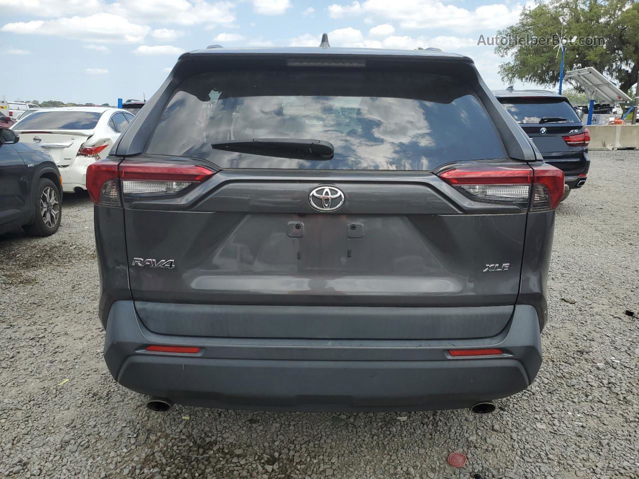 2019 Toyota Rav4 Xle Gray vin: 2T3W1RFV2KW002099