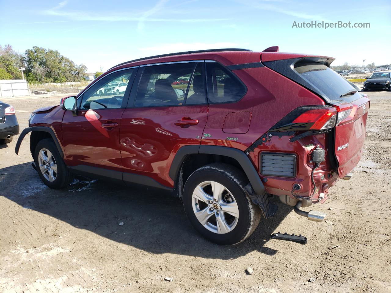 2021 Toyota Rav4 Xle Красный vin: 2T3W1RFV2MW168237