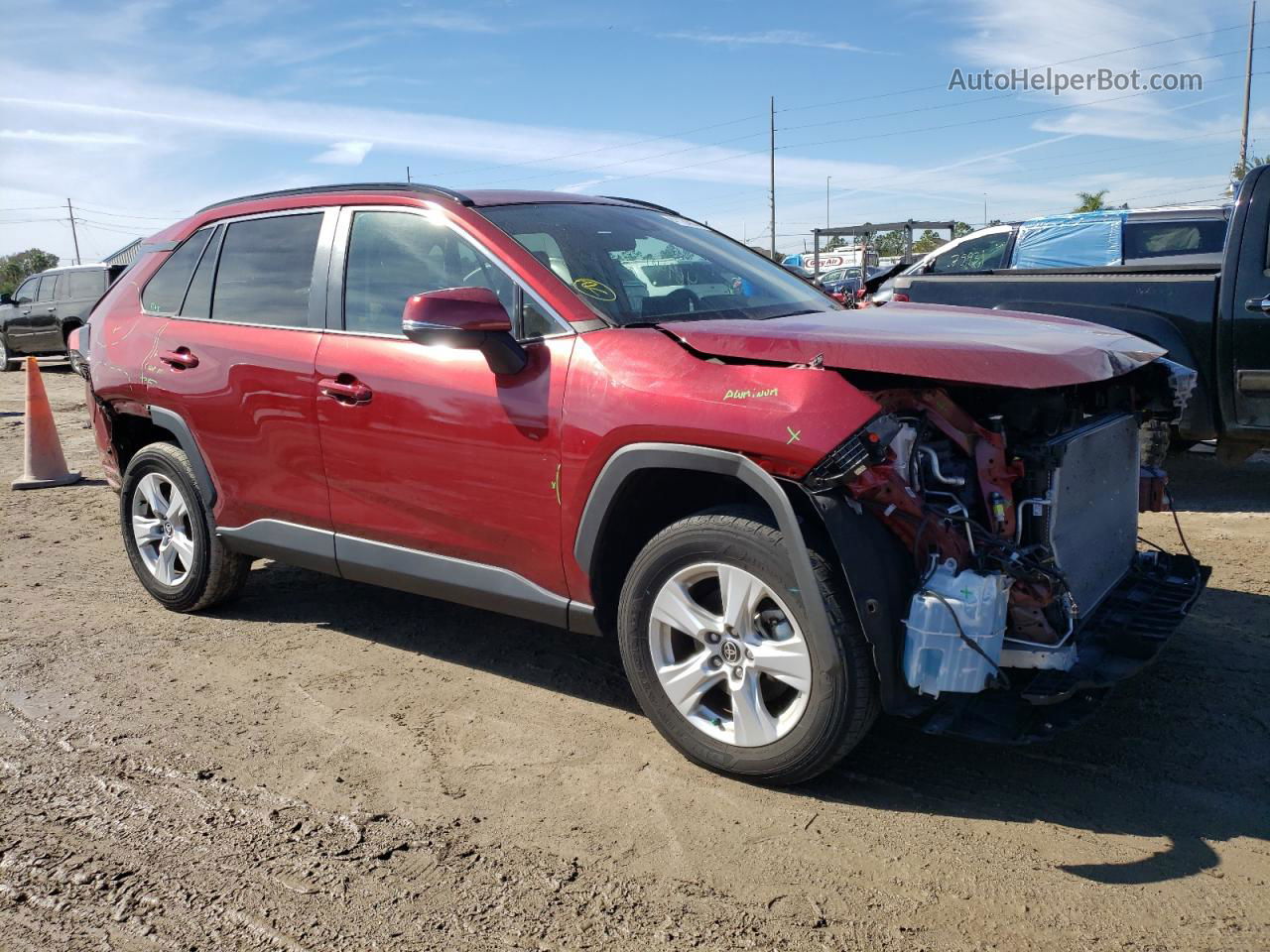 2021 Toyota Rav4 Xle Красный vin: 2T3W1RFV2MW168237